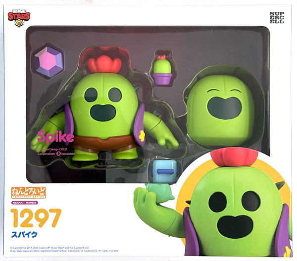 【中古】(本体B+/箱B)ねんどろいど ブロスタ スパイク (GOODSMILE ONLINE SHOP限定)[Supercell]《発売済・在庫品》