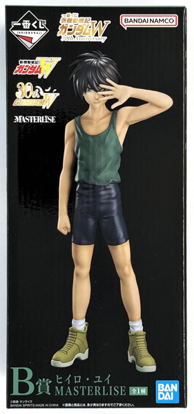 【中古】(本体A/箱B)一番くじ 新機動戦記ガンダムW 30th Anniversary B賞 ヒイロ・ユイ MASTERLISE (プライズ)[BANDAI SPIRITS]《発売済・在庫品》
