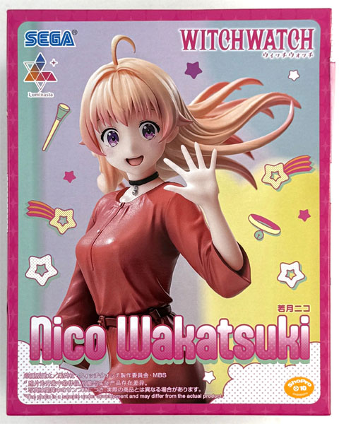 【中古】(本体A/箱B)TVアニメ『ウィッチウォッチ』 Luminasta “若月ニコ” (プライズ)[セガ]《発売済・在庫品》
