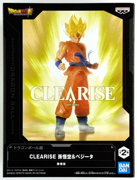 ドラゴンボール超 CLEARISE 孫悟空＆ベジータ 孫悟空 (プライズ