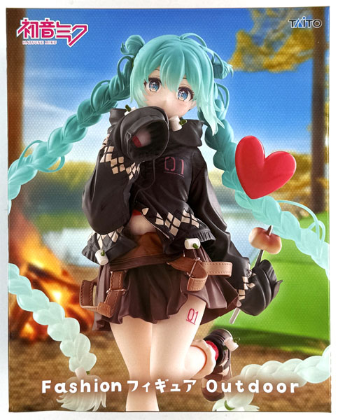 【中古】(本体A/箱B)初音ミク Fashion フィギュア Outdoor (プライズ)[タイトー]《発売済・在庫品》