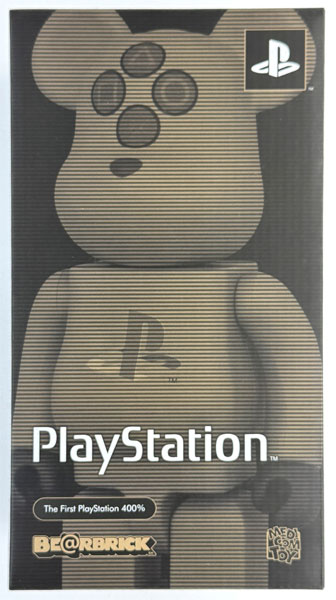 【中古】(本体A/箱B)BE＠RBRICK The First PlayStation 400％ (MCT TOKYO、一部店舗限定)[メディコム・トイ]《発売済・在庫品》