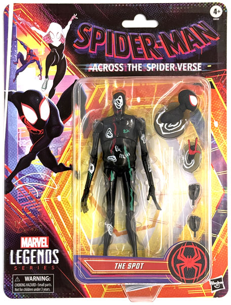 【中古】(本体A/箱B)マーベル マーベル・レジェンド 6インチ・アクションフィギュア スパイダーマンシリーズ スポット(アップデート) [映画『スパイダーマン：アクロス・ザ・スパイダーバース』][ハズブロ]《発売済・在庫品》
