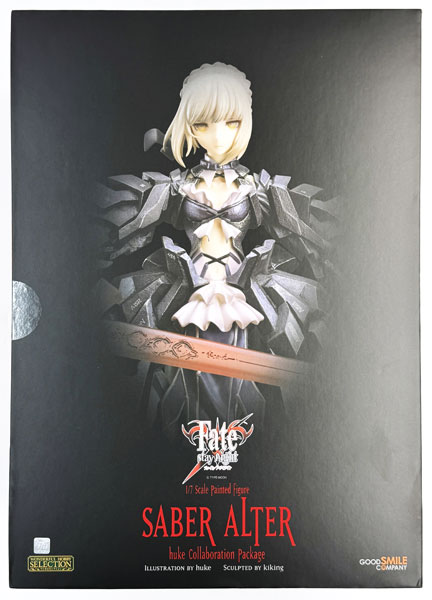 【中古】(本体B/箱B)Fate/stay night セイバー・オルタ huke コラボパッケージ 1/7 完成品フィギュア(GOOD SMILE ONLINE SHOP限定)[グッドスマイルカンパニー]《発売済・在庫品》