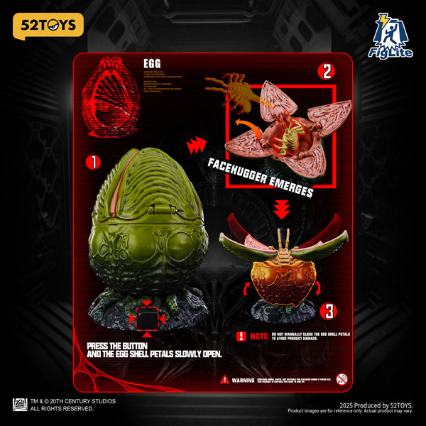 FIGLITE ゼノモーフエッグ[52TOYS]《０４月仮予約》
