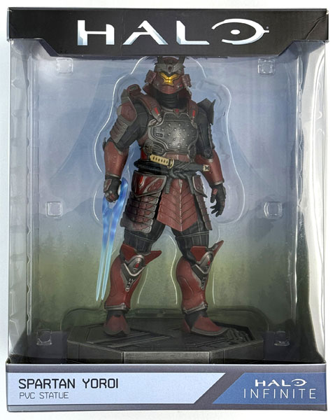 【中古】(本体B+/箱B)HALO INFINITE スパルタン・ヨロイ PVC スタチュー[ダークホース]《発売済・在庫品》
