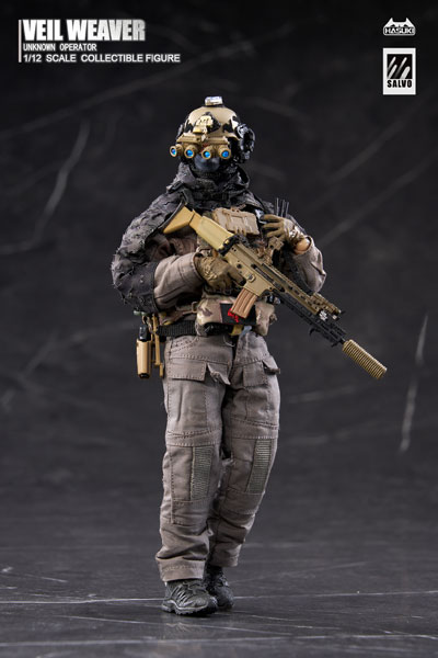 SALVOシリーズ SA04 ヴェイル・ウィーバー 1/12 完成品アクションフィギュア