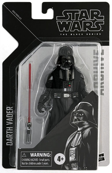 【中古】(本体B/箱B)スター・ウォーズ BLACKシリーズ アーカイブ 6インチ・アクションフィギュア ダース・ベイダー[ハズブロ]《発売済・在庫品》