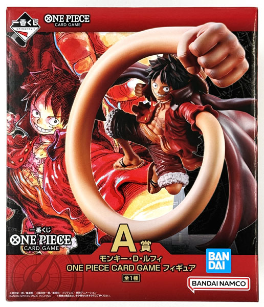 【中古】(本体A/箱B)一番くじ ONE PIECE CARD GAME A賞 モンキー・D・ルフィ ONE PIECE CARD GAME フィギュア (プライズ)[BANDAI SPIRITS]《発売済・在庫品》