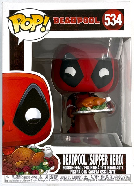 【中古】(本体A-/箱B)POP！ MARVEL DEADPOOL (SUPER HERO)[ファンコ]《発売済・在庫品》