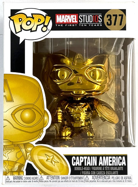 POP！ MARVEL STUDIOS THE FIRST TEN YEARS CAPTAIN AMERICA