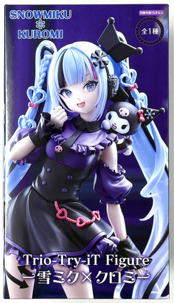 初音ミク 雪ミクxクロミ Trio-Try-iT フィギュア4個 初音ミク Trio-Try-iT Figure 雪ミクxクロミ フィギュア ｜ プライズ