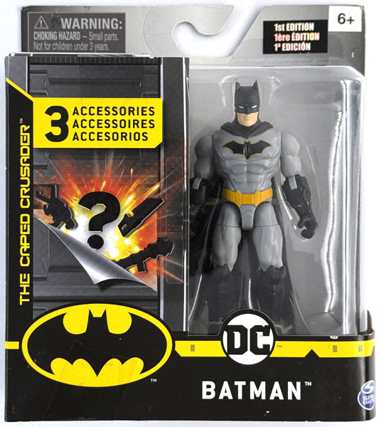 【中古】(本体A/箱B)スピン・マスター アクションフィギュア 4インチ バットマン[スピンマスター]《発売済・在庫品》