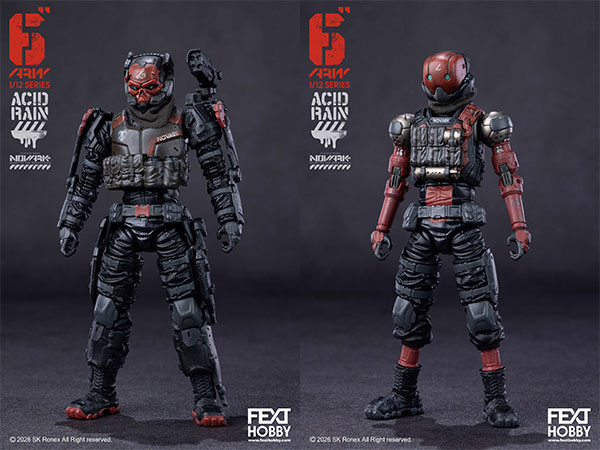 ACID RAIN NOVARK - FXH-AR 005-006(2種アソート)[FEXT HOBBY]《06月
