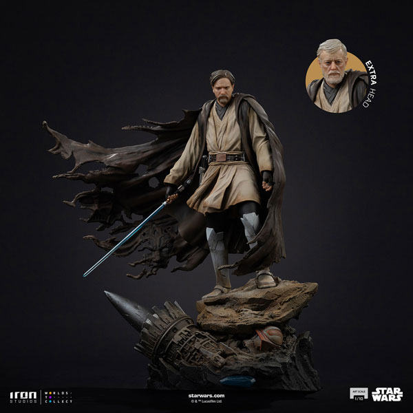『スター・ウォーズ』スタチュー「アートスケール」1/10 オビ=ワン・ケノービ(シグネチャー)[アイアン・スタジオ]【同梱不可】【送料無料】《１０月仮予約》