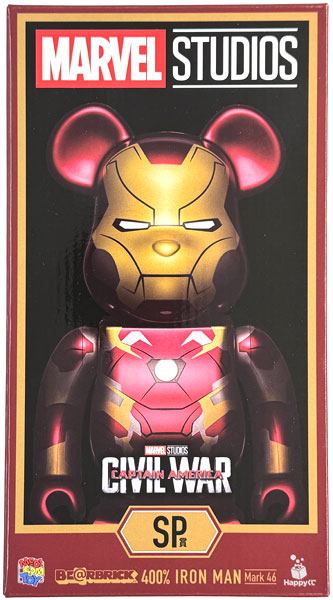 中古】(本体A/箱B)MARVEL STUDIOS / Happyくじ「BE＠RBRICK」 SP賞 BE