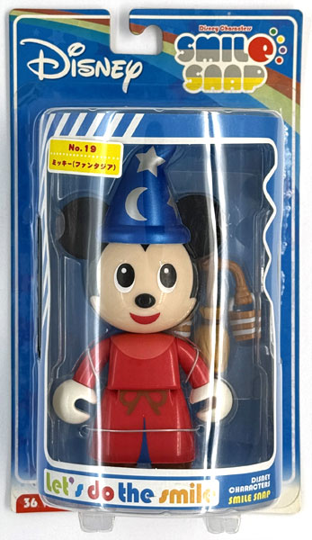 【中古】(本体A/箱B)Disney Characters SMILE SNAP No.19 ミッキー(ファンタジア) ブルーム (プライズ)[セガ]《発売済・在庫品》
