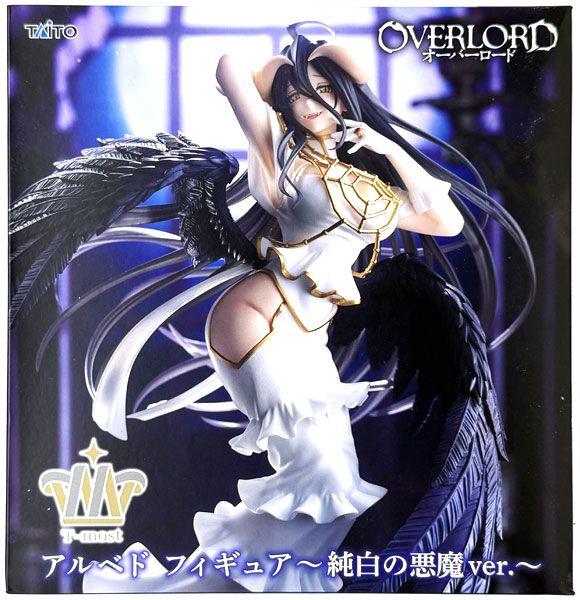 【中古】(本体A/箱B)オーバーロード T-most アルベド フィギュア～純白の悪魔ver.～ (プライズ)[タイトー]《発売済・在庫品》