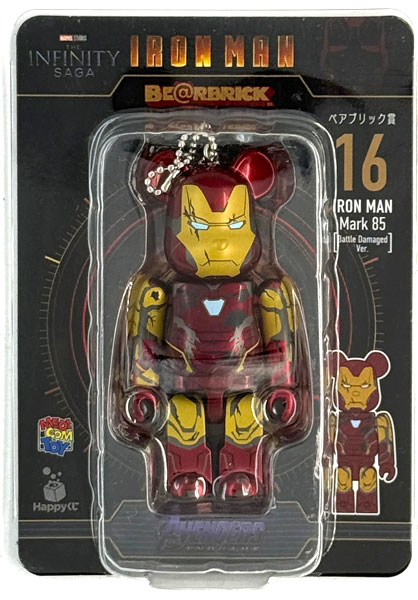 Happyくじ 「BE＠RBRICK」 MARVEL Infinity SAGA『IRON MAN』 ベア