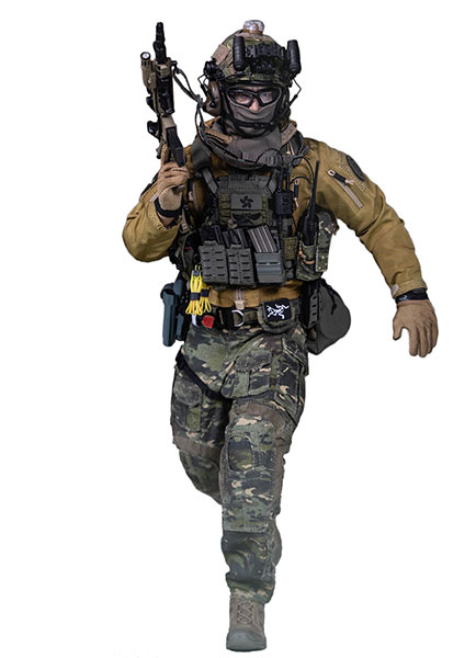 1/6 香港警察SDU(スペシャル・デューティーズ・ユニット)アクションフィギュア[DAMTOYS]【送料無料】《１２月仮予約》