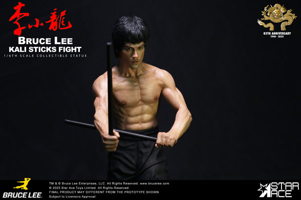 未開封 RAH ブルース・リー 燃えよドラゴン インターナショナル Ver. 燃えよドラゴン 1/6 ブルース・リー カリスティック ファイト[スター