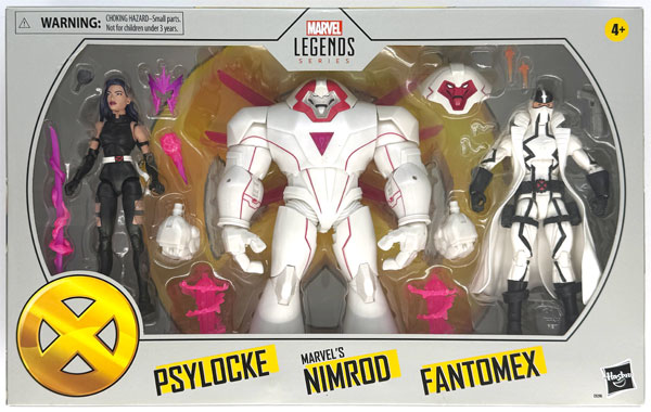 マーベル・レジェンド 6インチ・アクションフィギュア X-MEN サイロック＆ニムロッド＆ファントメックス