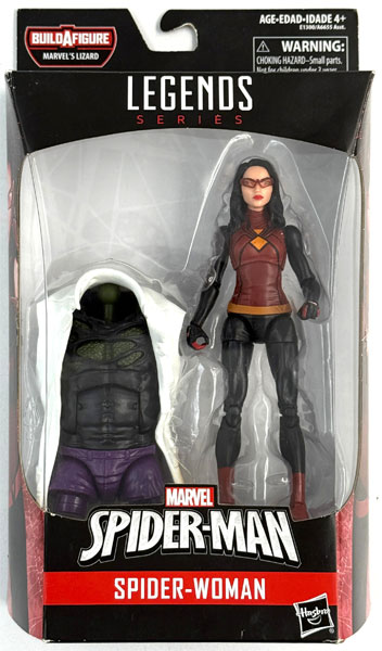 【中古】(本体A/箱B)マーベル・コミック ハズブロ アクションフィギュア 6インチ「レジェンド」 スパイダーマン シリーズ 7.0 #05 スパイダーウーマン[ハズブロ]《発売済・在庫品》