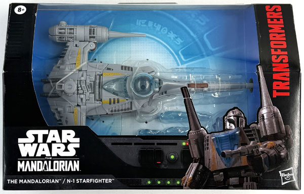 【中古】(本体A/箱B)トランスフォーマー スター・ウォーズ マンダロリアン/N-1スターファイター[ハズブロ]《発売済・在庫品》