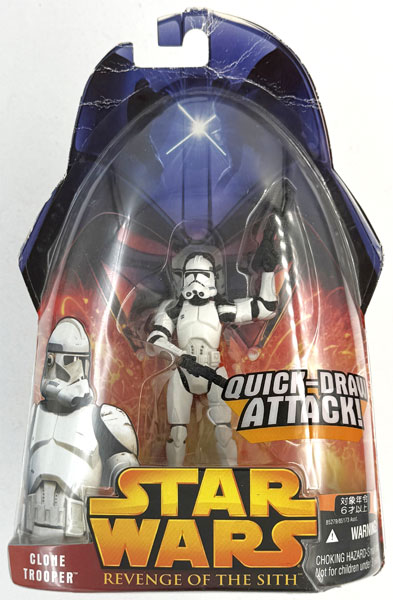 【中古】(本体A/箱B)スター・ウォーズ エピソード3 ベーシックフィギュア クローン・トルーパー[トミーダイレクト]《発売済・在庫品》