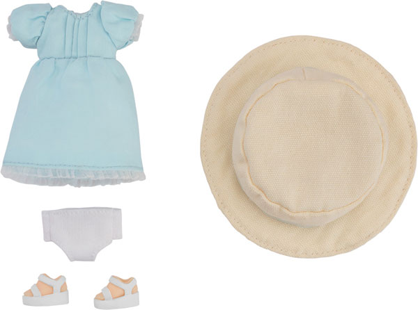 ねんどろいどどーる おようふくセット シンプルワンピース(ブルー)