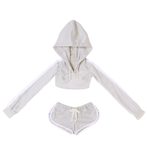 1/3 AZO2 スポーティーパーカーset グレー (ドール用)[アゾン]《03月