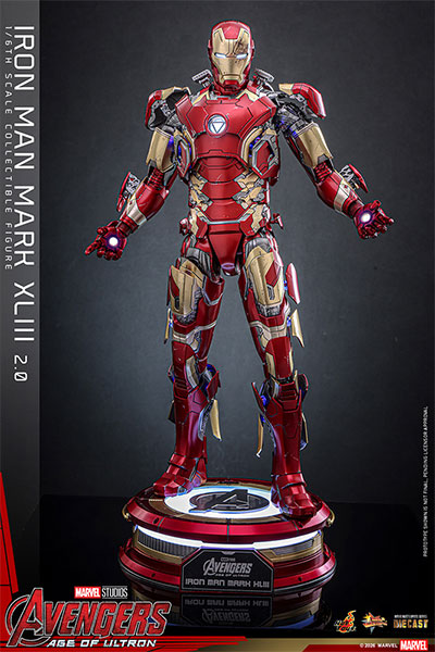 ムービー・マスターピース DIECAST 1/6 アイアンマン マーク43 2.0版 延期前倒可能性大
