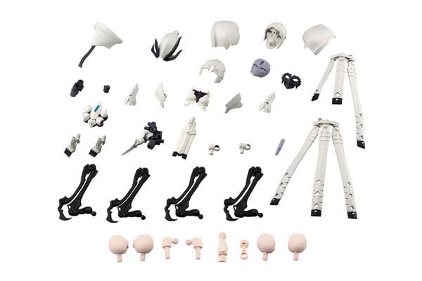 無限邂逅メガロマリア メタモルフォーゼユニット エクスアーマー ホワイトソーサレス プラモデル