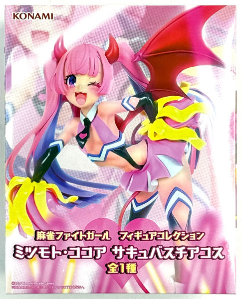 【中古】(本体A/箱B)麻雀ファイトガール フィギュアコレクション ミツモト・ココア サキュバスチアコス (プライズ)[コナミ]《発売済・在庫品》