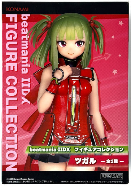 【中古】(本体A/箱B)beatmania IIDX フィギュアコレクション ツガル (プライズ)[コナミ]《発売済・在庫品》