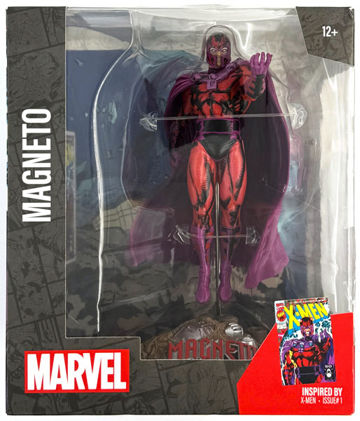 【中古】(本体B/箱B)『マーベル・コミック』1/10スケール「シーン・フィギュア」#010 マグニートー(ジム・リー/X-MEN Vol.2 #1)[マクファーレントイズ]《発売済・在庫品》