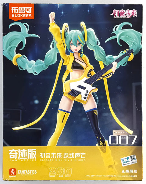 布魯可超動積木人 ミラクルエディション 初音ミク Vivid Echoes