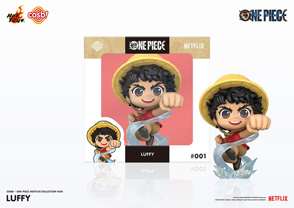 コスビ Netflixシリーズ「ONE PIECE」コレクション #001 ルフィ[ホットトイズ]《発売済・在庫品》