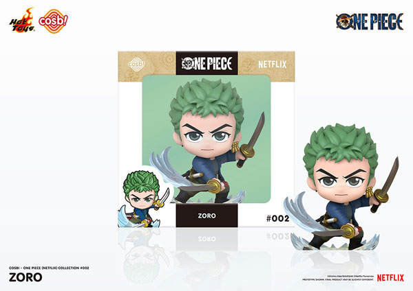 コスビ Netflixシリーズ「ONE PIECE」コレクション #002 ゾロ[ホットトイズ]《発売済・在庫品》