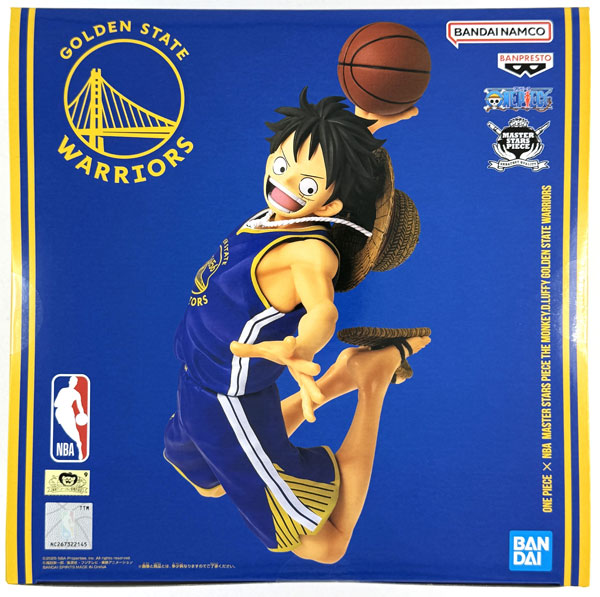 ONE PIECE ×NBA MASTER STARS PIECE THE MONKEY.D.LUFFY GOLDEN STATE