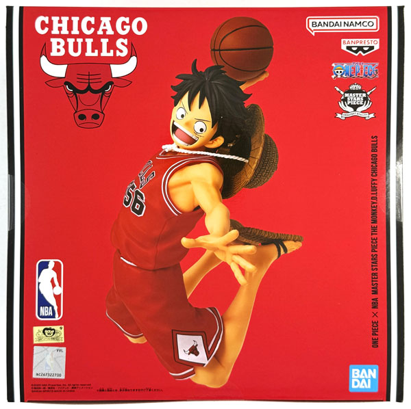 ONE PIECE ×NBA MASTER STARS PIECE THE MONKEY.D.LUFFY CHICAGO BULLS