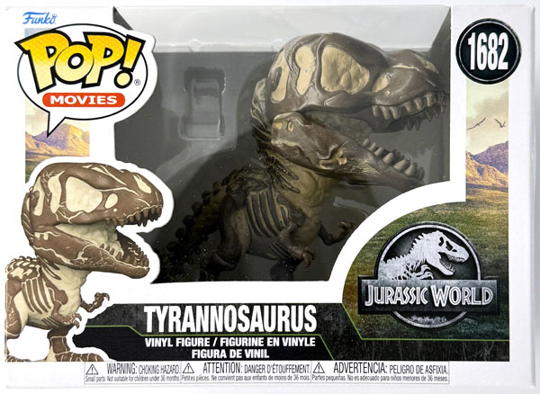 【中古】(本体B+/箱B)POP！ Movies ティラノサウルス 化石Ver.[ファンコ]《発売済・在庫品》