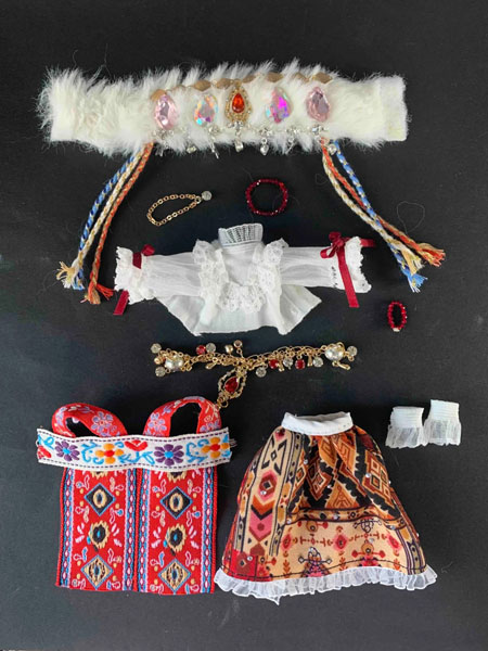 民族衣装シリーズ ドール用着せ替え服 ウイグル：ほーほー (ドール用)[SNOOM]《０６月仮予約》