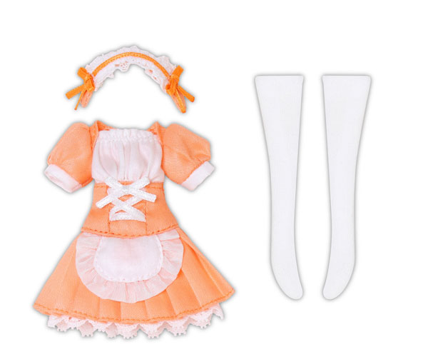 1/12 ピコニーモR TYPE-M用「メイド衣装セット」 オレンジ×ホワイト (ドール用)[アゾン]《０５月予約》