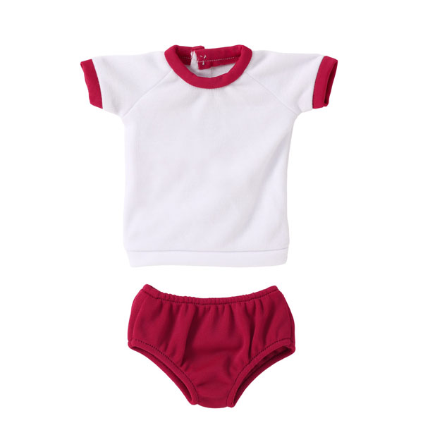 1/3スケール用 45 体操着set エンジ (ドール用)[アゾン]《０４月予約》