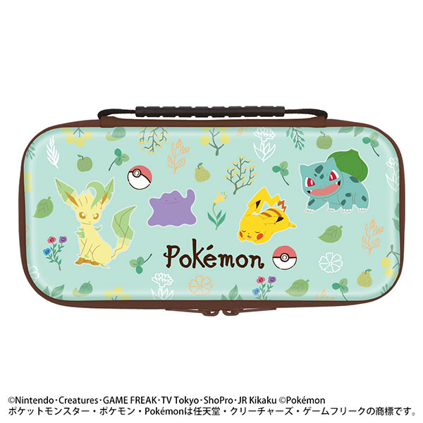 イッツデモ　ポケモン　ボタニカルデザインビニールポーチ2点セット Nintendo Switch 2 専用スマートポーチEVA ポケットモンスター