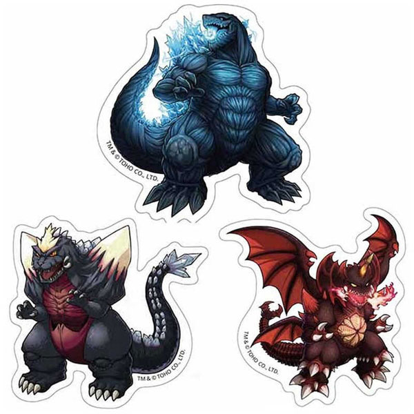 ゴジラ ステッカーセットBF[東宝]《発売済・在庫品》