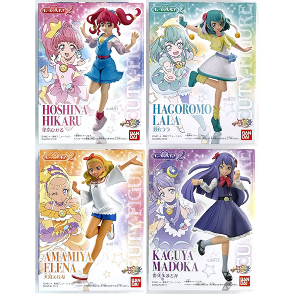 【中古】(本体A-/箱B)スター☆トゥインクルプリキュア キューティーフィギュア2 全4種セット[バンダイ]《発売済・在庫品》
