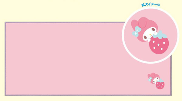 サンリオキャラクターズ マイクロファイバーヘアターバン マイメロディ[サンタン]《発売済・在庫品》