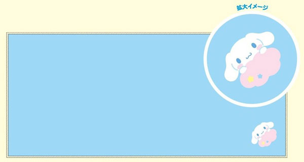 サンリオキャラクターズ マイクロファイバーヘアターバン シナモロール[サンタン]《発売済・在庫品》